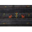 Tapis carré tribal en laine Gabbeh 8 x 8