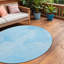 Tapis d'intérieur rond 8 po