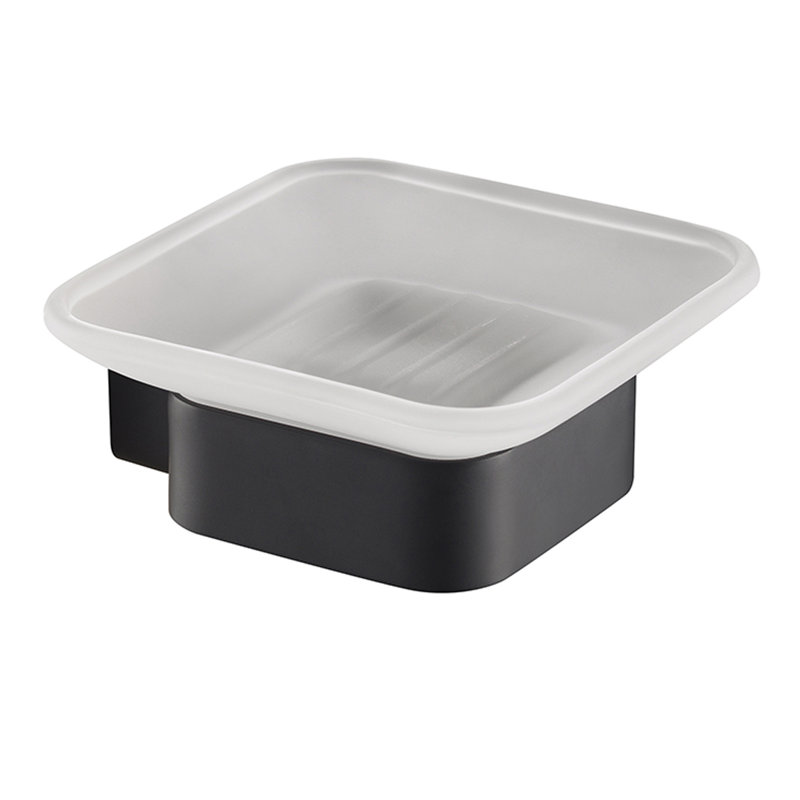 Hubbardston Soap Dish, Matte Black