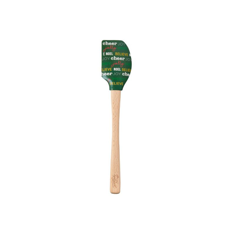 Spatulart® Gift Wrap Wood Handled Spatula