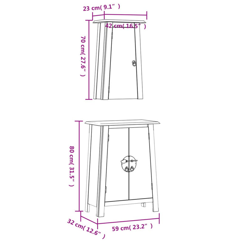 Reedley Bathroom Furniture Suite