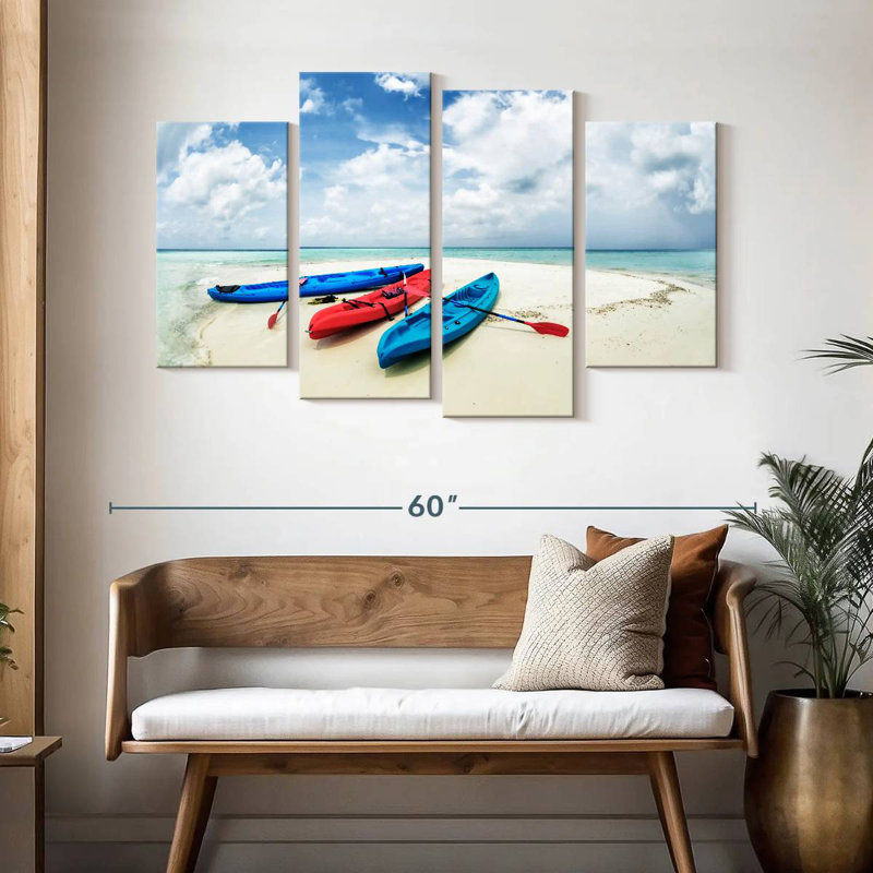 Sireci Kayaks On A Sandbar