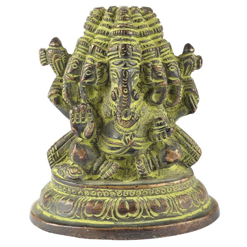 Figurine Panchamukhi Ganesha