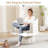 28''  Wide Velvet Modern Upholstered Swivel Barrel Chair-75675739