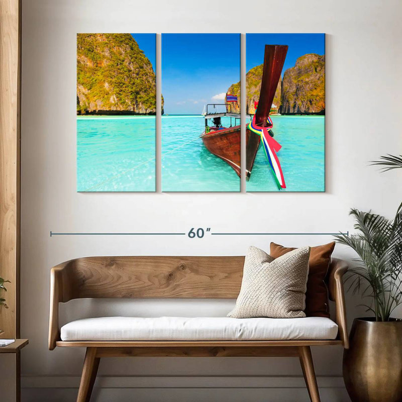 Bateau Nicci Maya Bay, H 32 po x l 50 po
