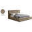 Dexter Corduroy Fabric Bed-108676166-108676164