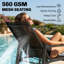 Outsunny Sun Loungers Retractable Footrest 5-Position-903360724