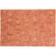 Cowhide Geometric Area Rug in Shrimp-2107277078