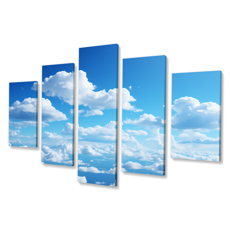 «Sky Paradise Horizon III», art mural sur toile
