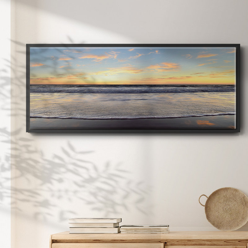 Evening on Venice Beach- Framed Canvas