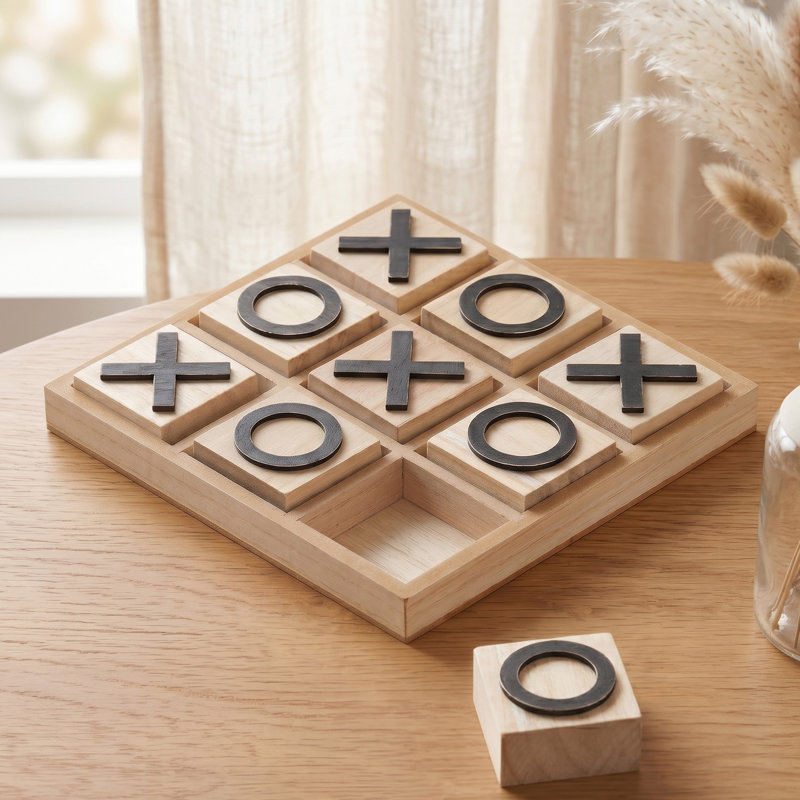 Jeu de société Tough Tac Toe Noughts and Crosses