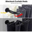 160cm Straight Tension Shower Curtain Rod & Hook Set-144647744