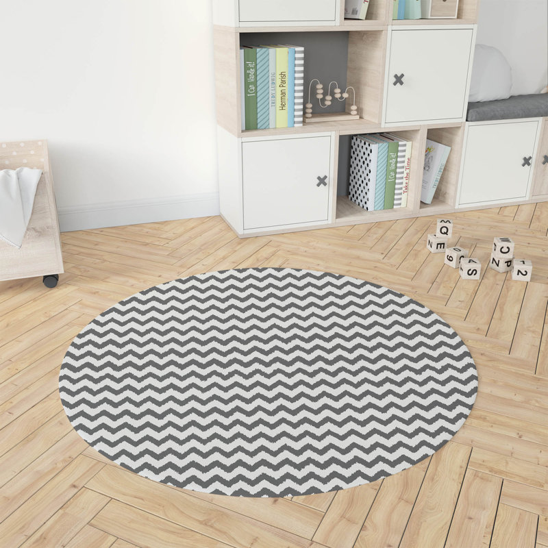 Tapis de jeu Chevy Tribal, Ivoire/gris anthracite