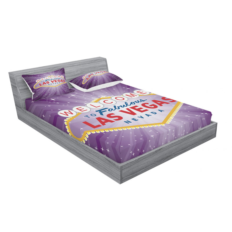 Microfiber Sheet Set, Queen Sheet Set + Fitted Sheet + 2 Pillowcases