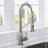 WoodBridge Pull Down Kitchen Faucet-45725734