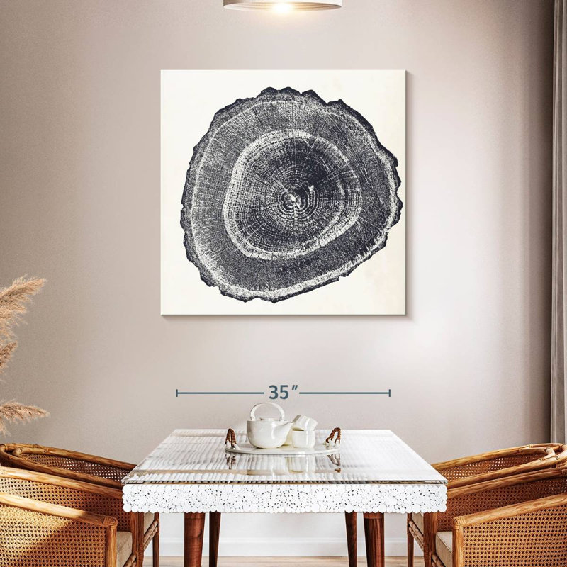 Harnek Tree Ring I, 39" H x 39" W