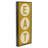 " Retro Style Eat Circle Letters Sign " by Ryan Fowler-79134124-79134125
