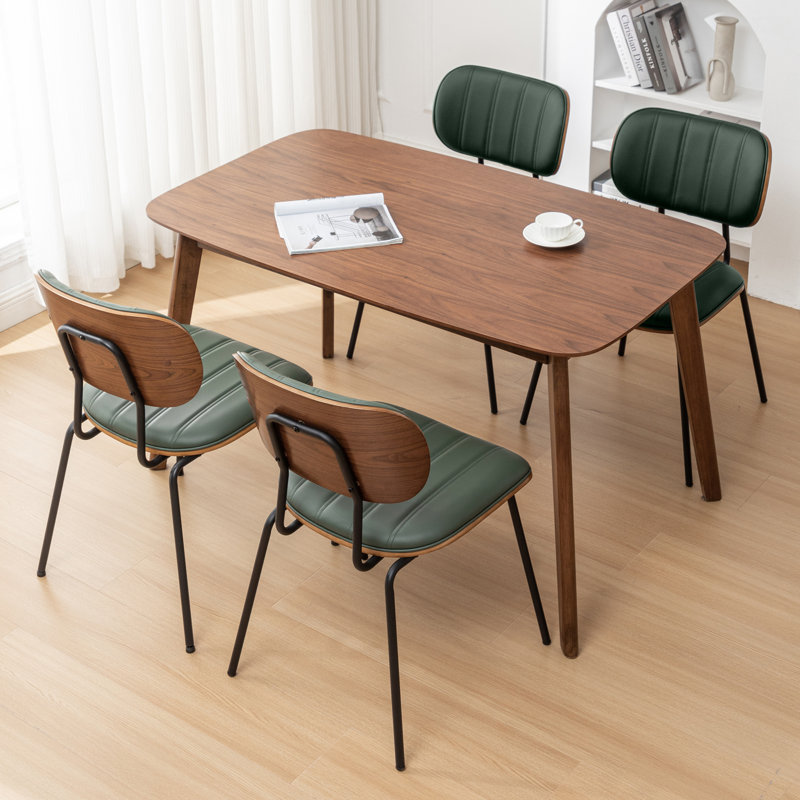 Laykyn Upholstered Dining Chair, Green