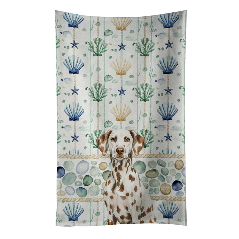 Serviette de cuisine en verre Sea Dalmatian, Foie dalmatien