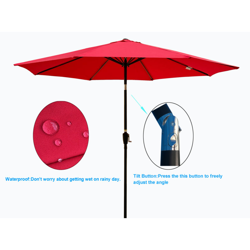 Parasol Jarelys 120 avec contrepoids inclus