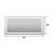 Wall Mounted LED Bathroom Mirror With Memory Function,Dimmable, Anti-Fog (Horizontal/Vertical)-845333157