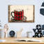 «Hot Chocolate Cup Red Light» par Momart, verre acrylique, art mural-1091994561