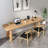 Burlywood Rectangular Solid Wood desk-1095728594