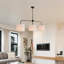 3-light Modern Chandelier Drum Chandelier Island Lights For Kitchen