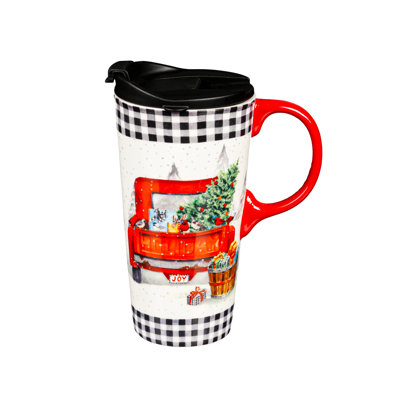 Evergreen Enterprises, Inc 17oz. Ceramic Travel Mug