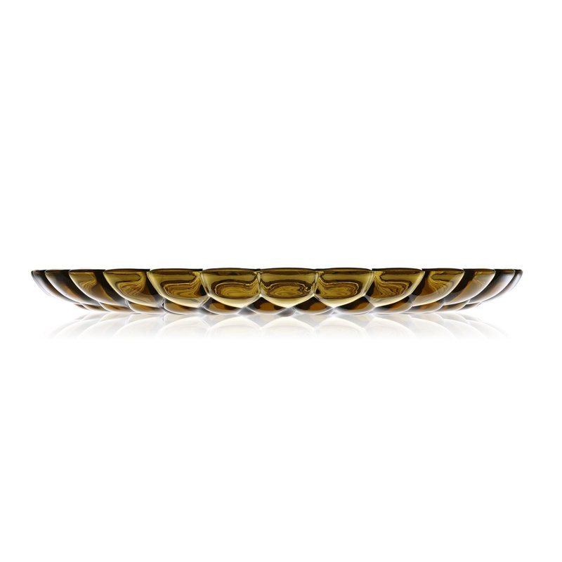 Jelly Acrylic Dinner Plate, Green