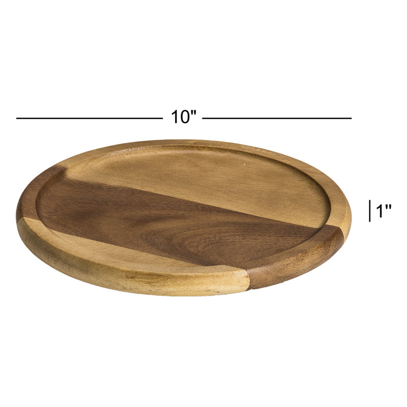 Acacia Wood Lazy Susan