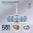 18 Inch Farmhouse Ceiling Fan And Remote Control, Industrial 6 Speeds Silent DC Motor Caged Ceiling Fan For Living Room