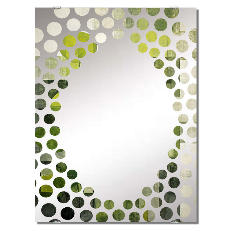 Arns - Miroirs muraux décoratifs abstraits botaniques MIR136004, 40 po x 30 po