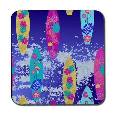 Square 6 Piece Coaster Set