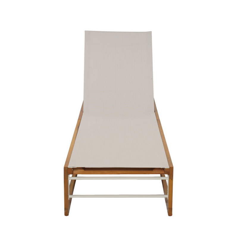 Chaise longue d'extérieur simple