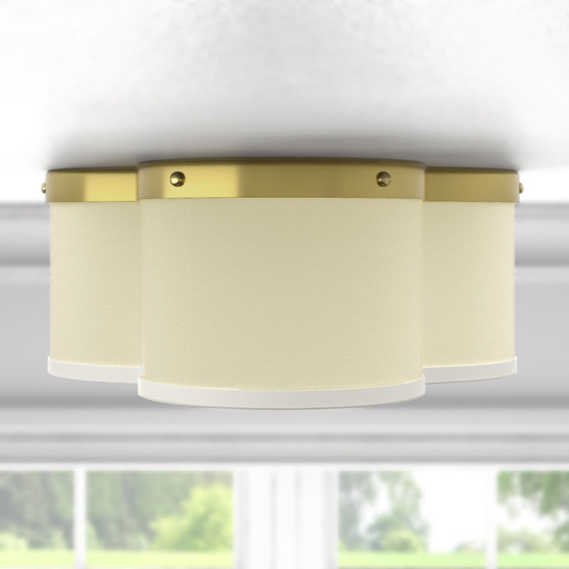 Kris Fabric Flush Mount