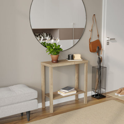 Tahesia 180.34cm W Solid Wood Bedside Table