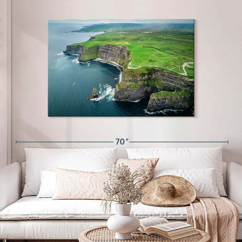 Lynelle, falaises de Moher, H 32 po x l 48 po