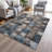 Machine Washable Indoor/Outdoor Xhevrie Taupe Rug-1147429042