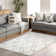 Sinclair Lattice Reversible Machine Washable Area Rug