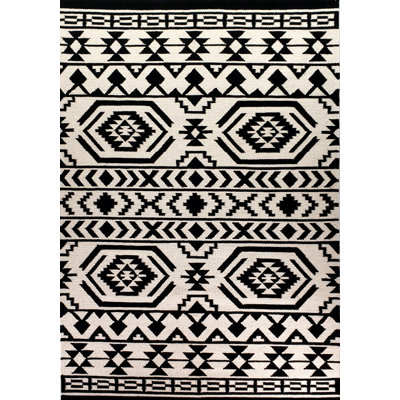 Treadaway Wool Geometric Indoor Rug