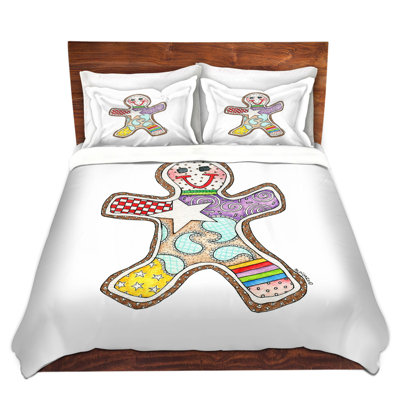 Ensemble de housse de couette pain d’épice