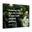 Patience James 1:3 - Wrapped Canvas Print