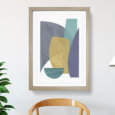 Abstract Forms - Picture Frame Graphic Art