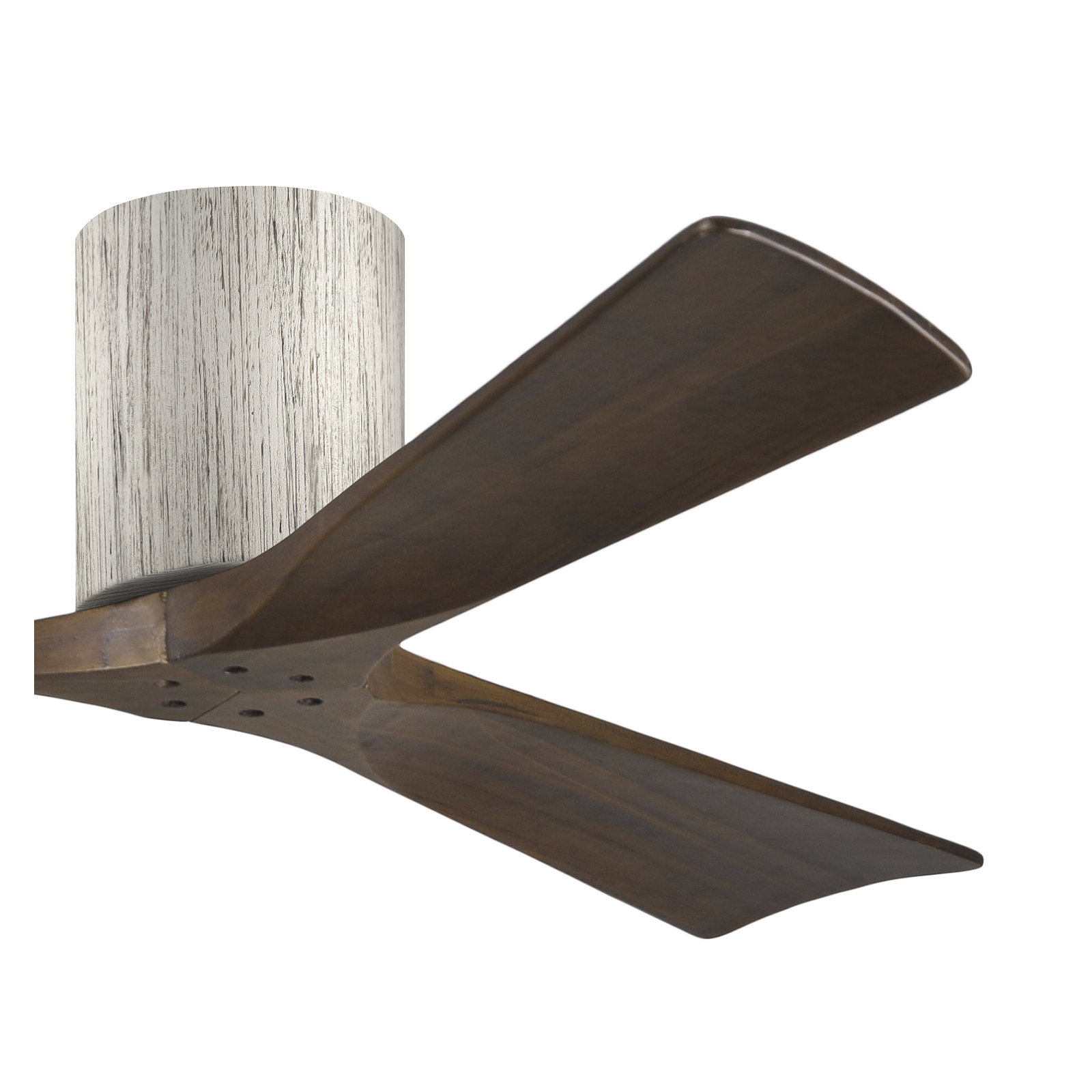 Olivier 3 Blade Ceiling Fan, Barn Wood Tone, Walnut Tone, 52"