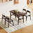 47"W Rectangular Kitchen Room Table-145527920-145527922