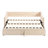 Twin Size Upholstered Daybed With Pop Up Trundle-1487284918