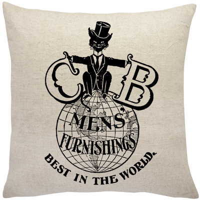 Linen Reversible Throw Pillow
