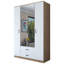 Berend 4 Door Manufactured Wood Wardrobe