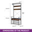 Hall Tree 80cm Wide-1713567626